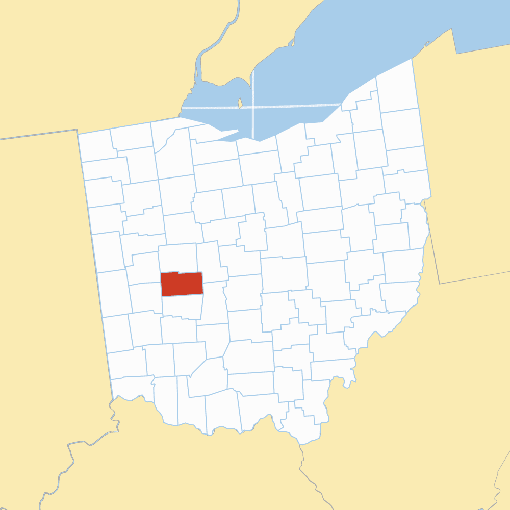 champaign county map