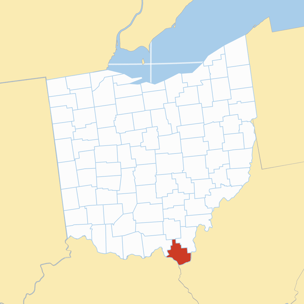 lawrence county map
