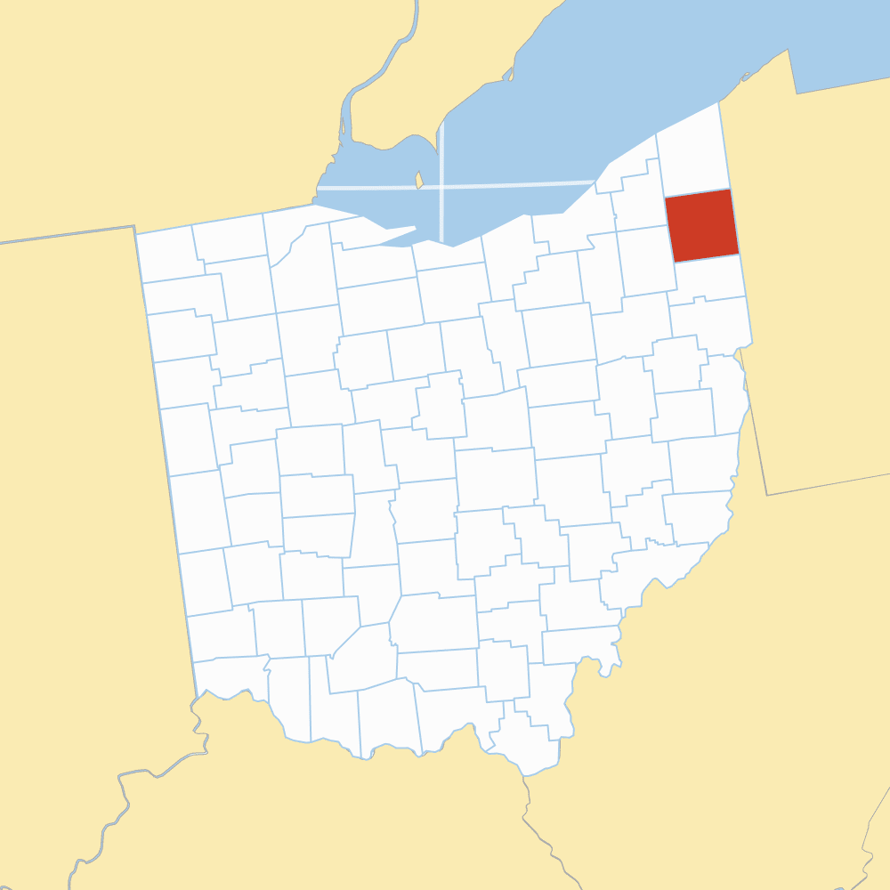 trumbull county map