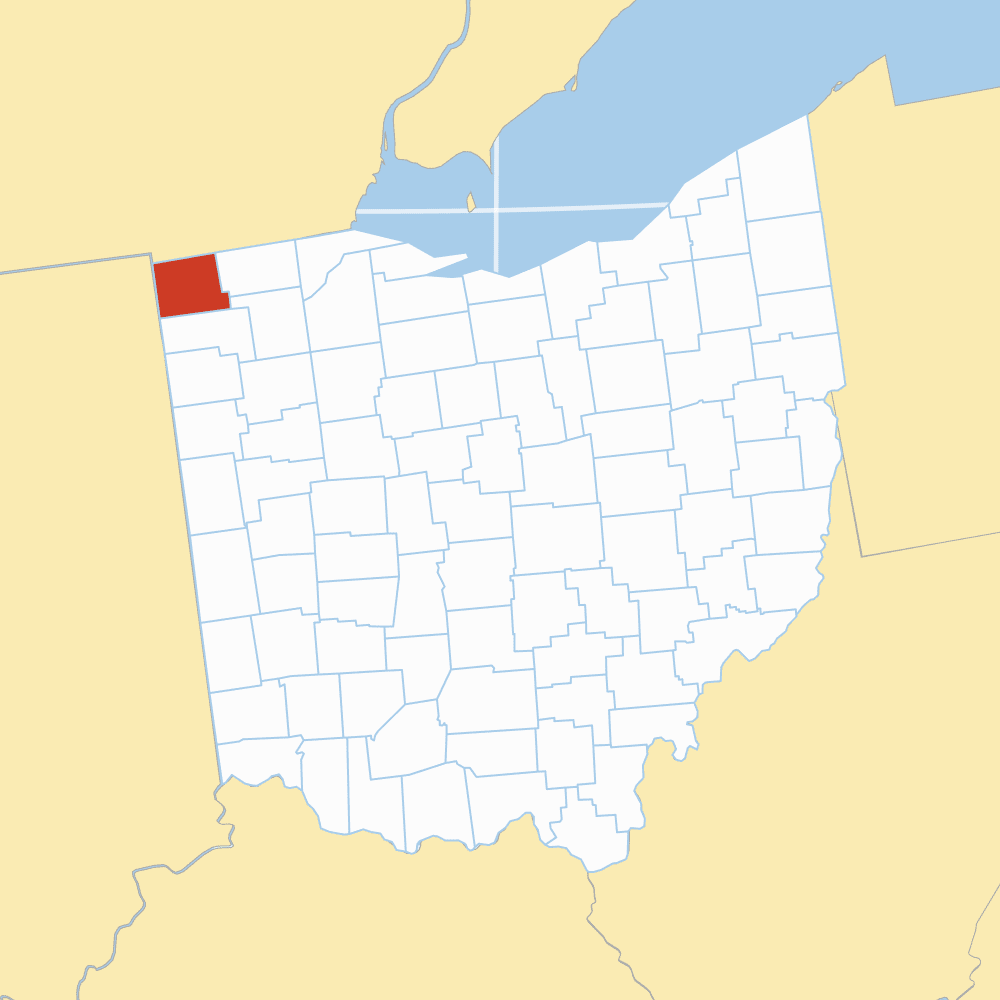 williams county map