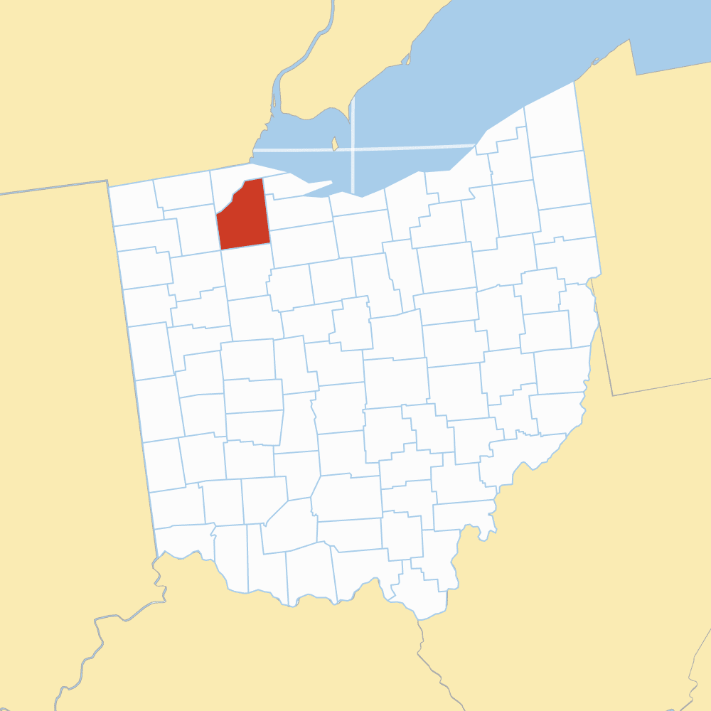 wood county map